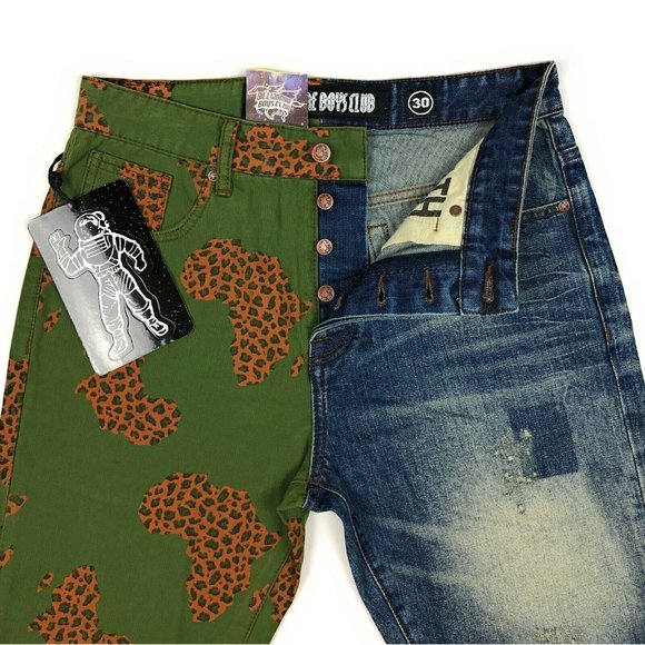 🛑SOLD🛑 Billionaire Boys Club BB Deuce 50/50 Denim Shorts - Picture 3 of 9